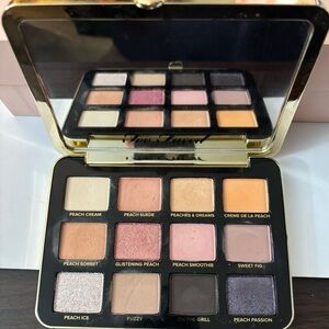 Too Faced White Peach Eyeshadow Palette with Cream and Gold